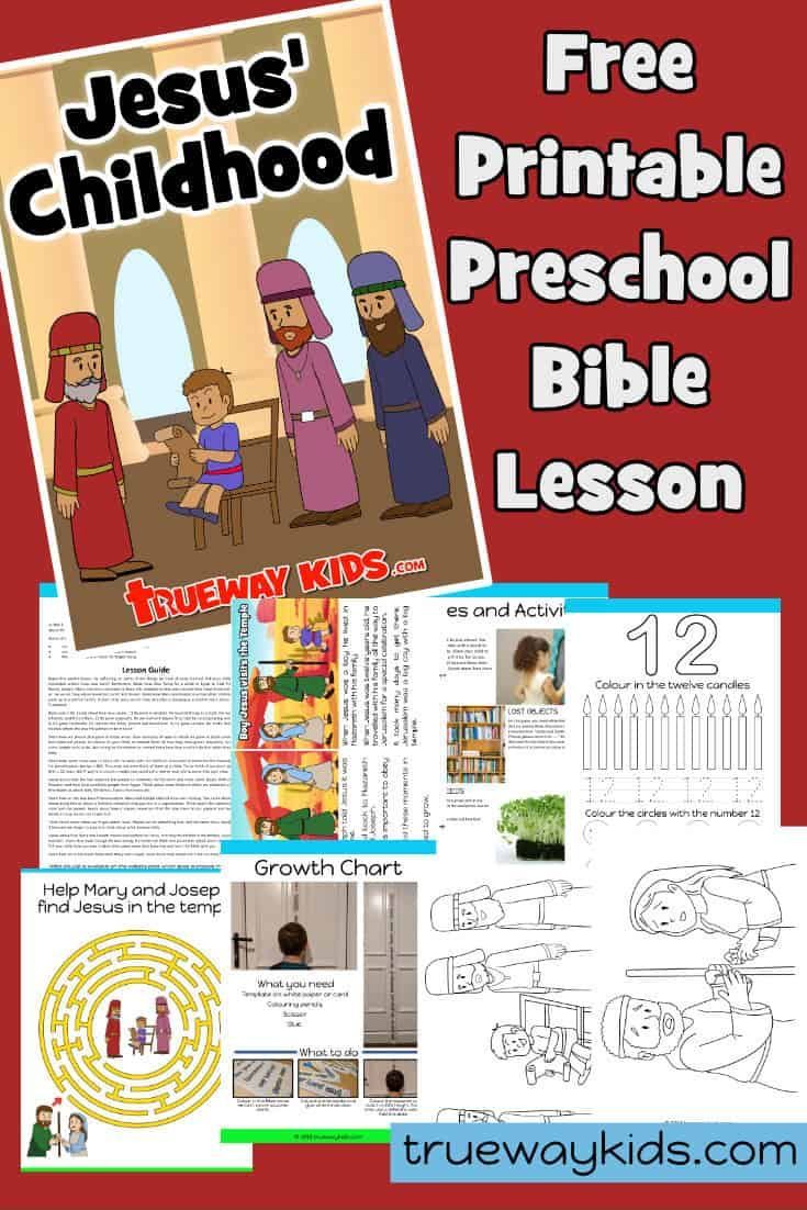 Jesus’ childhood - Jesus visits the temple - Trueway Kids | Preschool ...