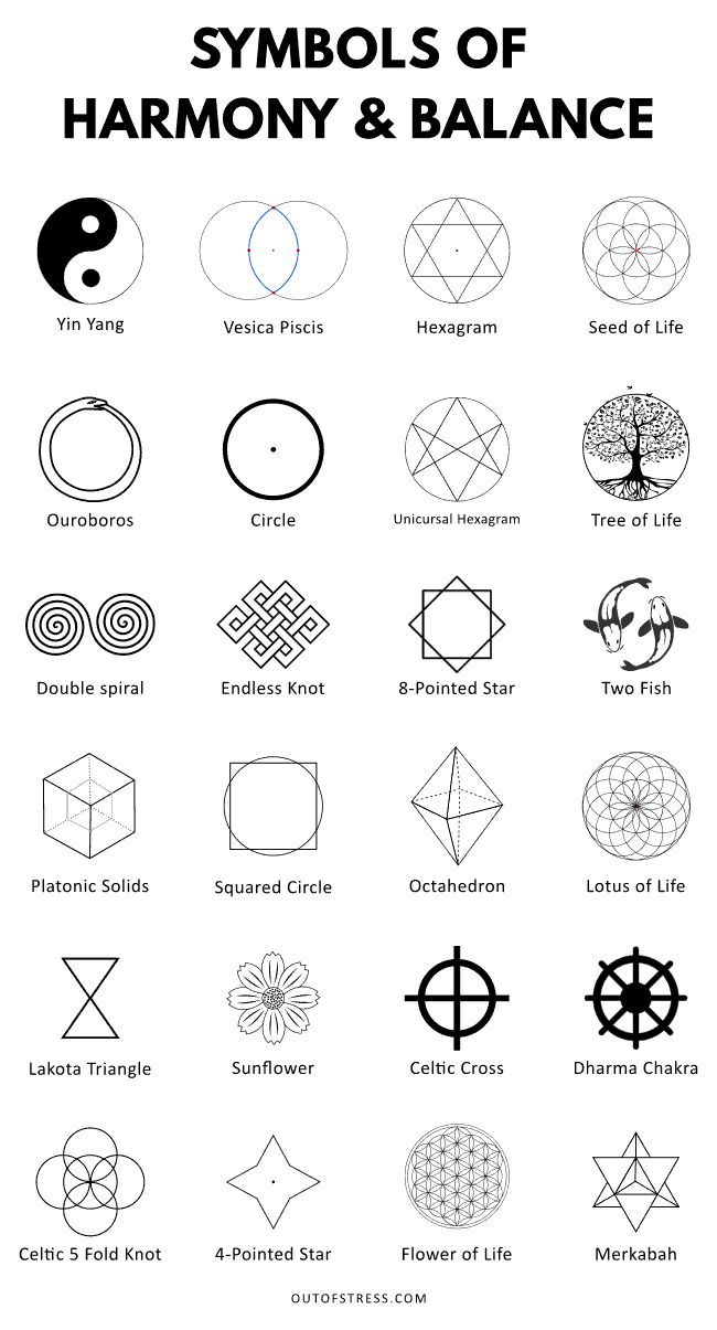 34 Symbols of Balance & Harmony | Harmony tattoo, Balance tattoo ...