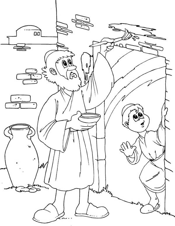 Moses Passover Coloring Pages