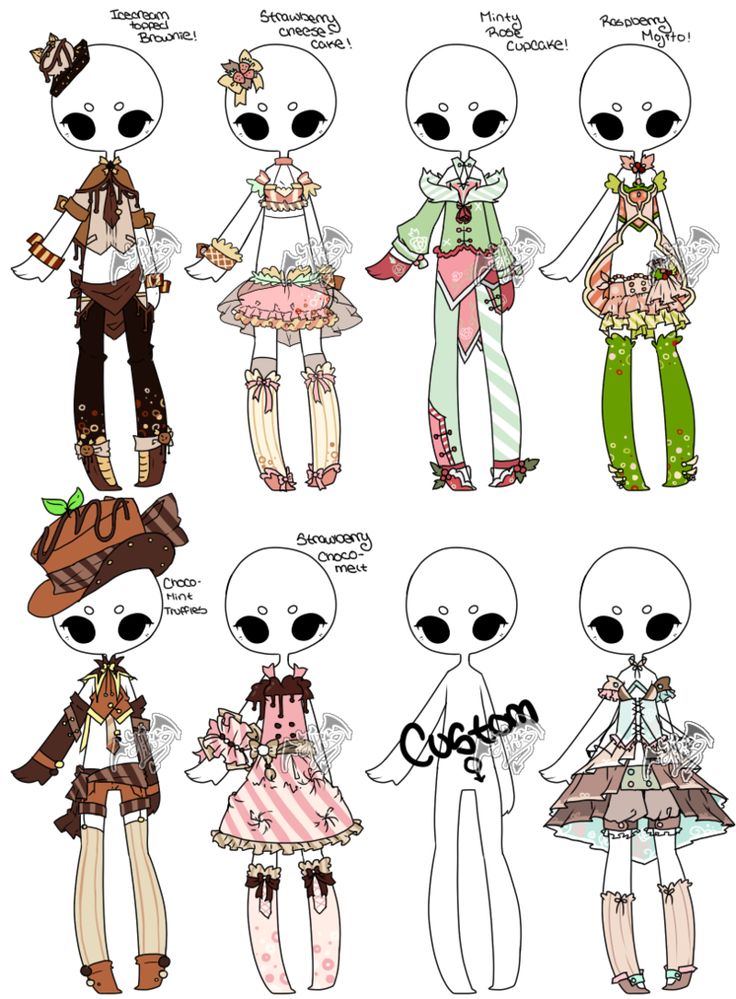 Top 99 hình ảnh chibi outfits đẹp nhất - tải miễn phí