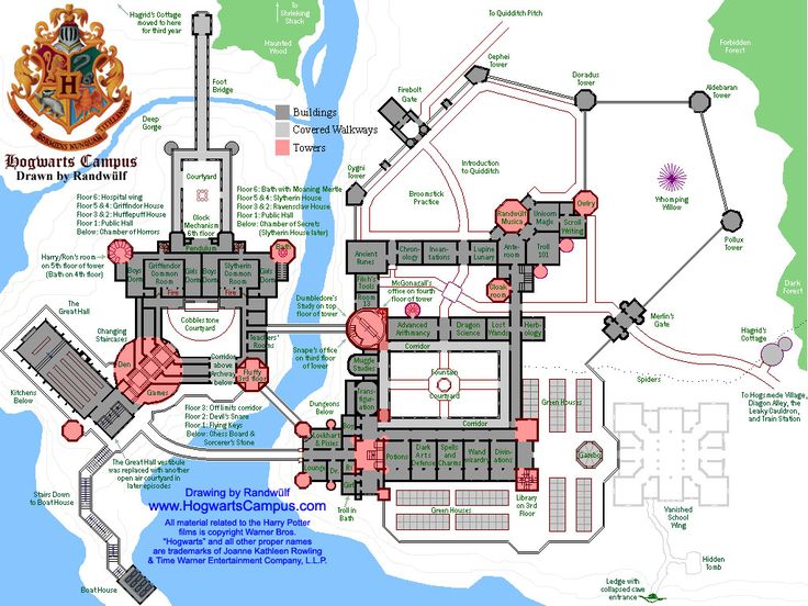 Hogwarts School Floor Plan - Hogwarts Castle Floor Plan | Harry potter ...