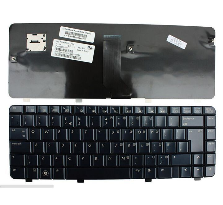 Hp Pavilion Dv3 2000 Black Laptop Keyboard Vendor Warranty Laptop Keyboard Hp Pavilion Keyboard