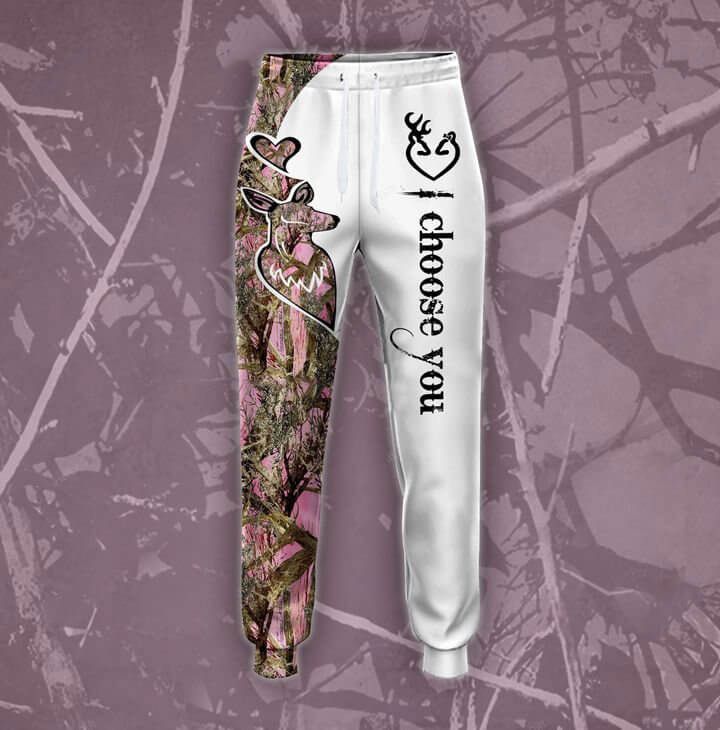 Each all-over printed hoodie and pair of joggers constructed with a high quality of fleece that is ultra-soft and incredibly comfortable. Features a specialty high definition heat-dye application that ensures long-lasting color vibrancy even after machine washing. Fabric is durable and resistant to wrinkles, shrinking, and mildew. Each all-over printed item is custom printed, cut, and sewn just for you when you place your order – there may be small differences in the design on the seams and /or His Doe Her Buck, Hoodie And Sweatpants Set, I Choose You, Hoodie And Sweatpants, Sweatpants Set, I Choose, Hoodie Print, High Definition, Wrinkles