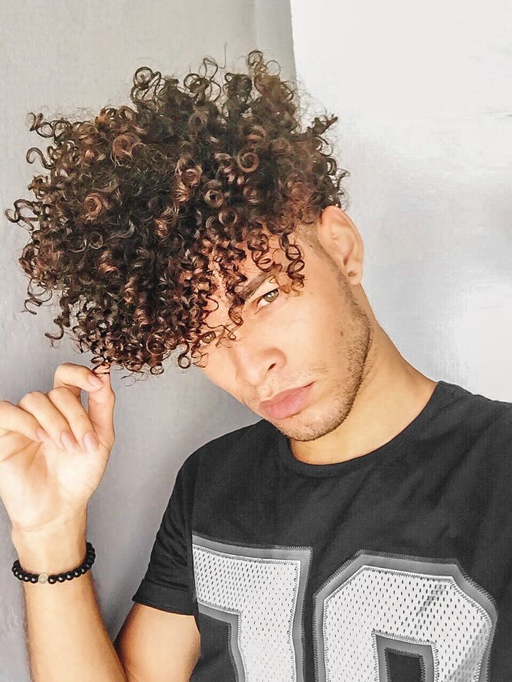 Male Dyed Hair Curly, Curly Black Man Hair, Curly Hair Men Black Afro, Black Male Curly Hair, Long Coily Hair Men, Hairstyle Man, Curly Men, Mixed Hair Care, Taper Fade Curly Hair