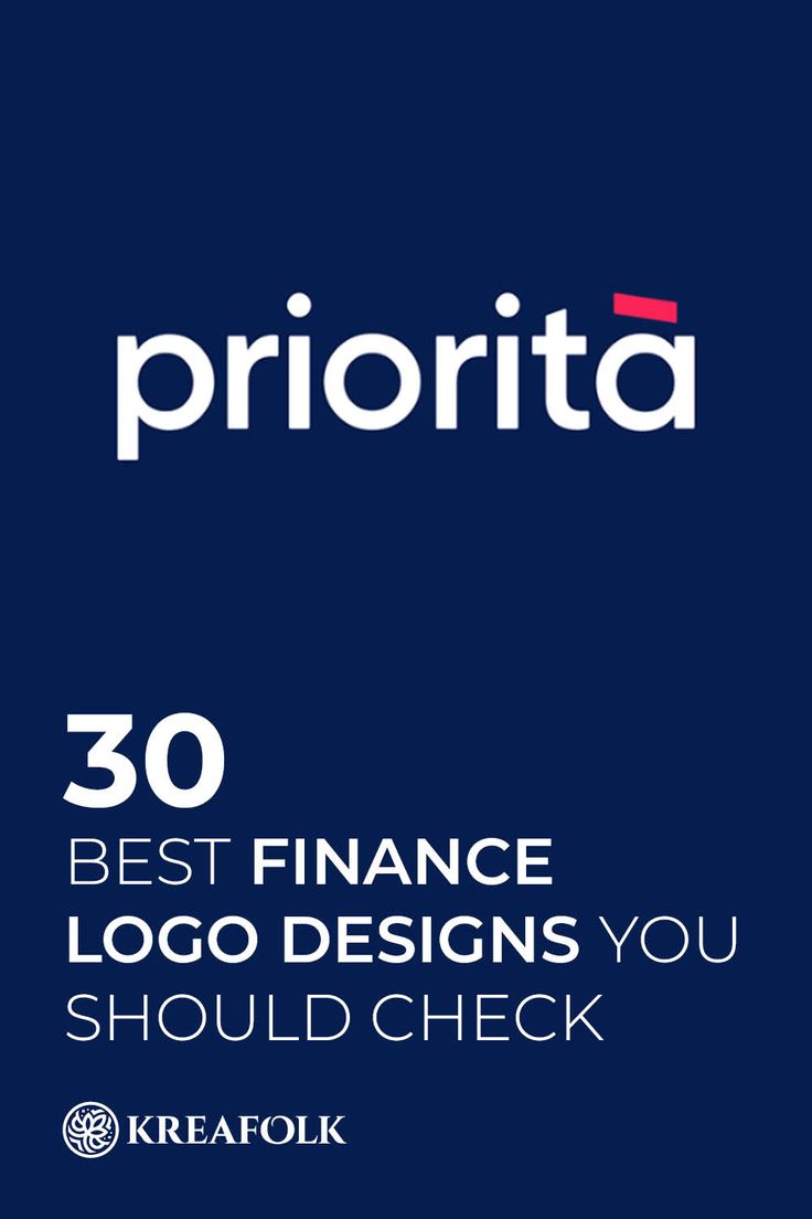 the best finance logo designs you should check in priorita's 30 best finance logo designs you should check