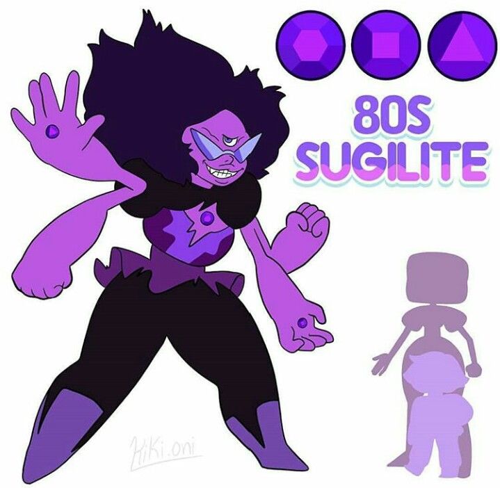 an image of a cartoon character with the words 80's sugliite