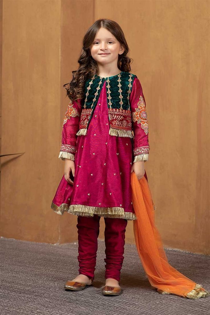 Pakistani Kids Dresses, Kids Summer Dresses, Shadi Dresses, Shirt Trouser, Kids Frocks Design, Kids Dress Patterns, Baby Dress Design