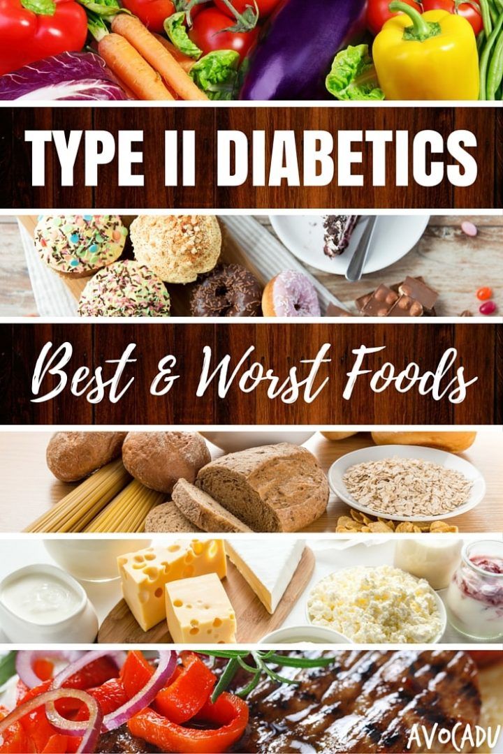 Best and Worst Foods for Type II Diabetics | Healthy Food for Diabetics | Diabetes Diet for Weight Loss | Avocadu.com Healthy Food For Diabetics, Food For Diabetics, Healthy Recipes For Diabetics, Low Carb Diets, Leaky Gut, Bad Food, Nutrition Education, Interview Tips, Diet Tips