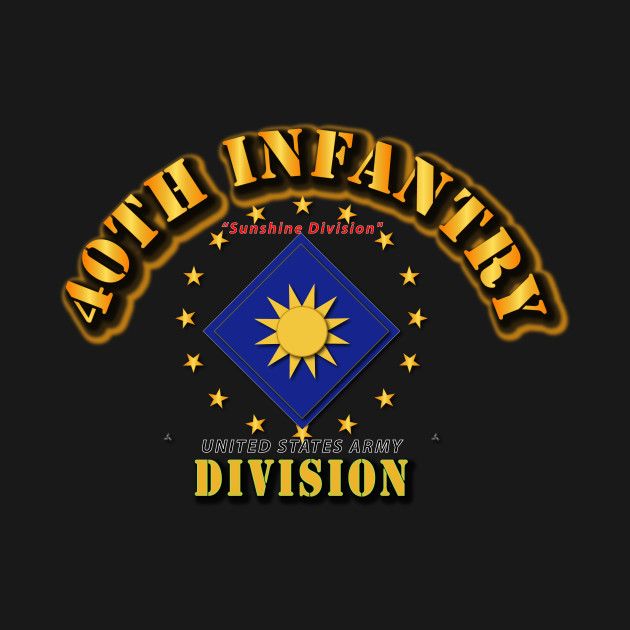 the logo for south infativy division, which is located on top of a black background