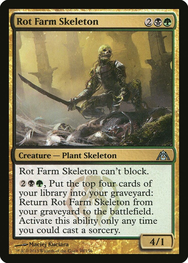 Plant Skeleton, Elf Druid, Magic The Gathering Cards, Wizards Of The Coast, Gold Ink, Magic The Gathering, Graveyard, The Gathering, Rarity