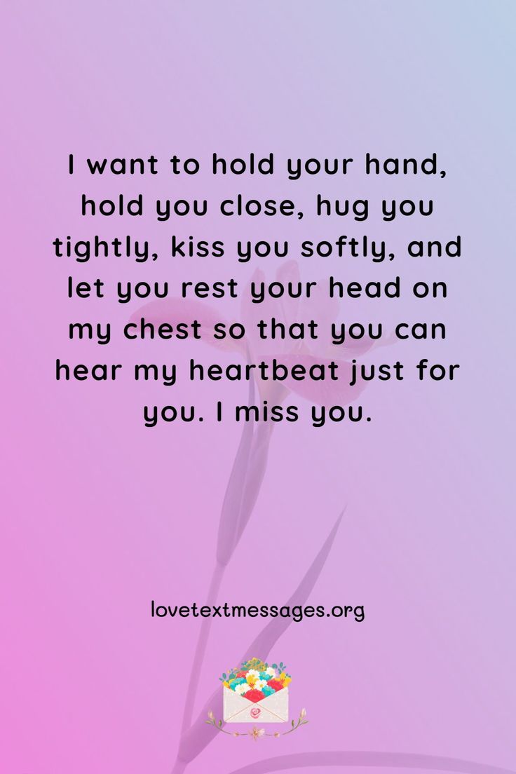 a birthday card with the words i want to hold your hand, hold you close, hug