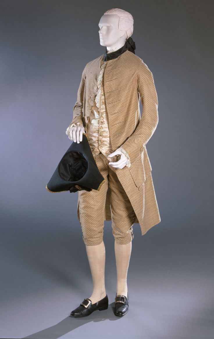 Ensemble 1770.  👔 Early 1700s Fashion, 18th Century Clothing Men, 1750s Fashion, 1770s Fashion, 18th Century Mens Fashion, Regency England, 1700 Fashion, Gentleman Outfit, 18th Century Costume