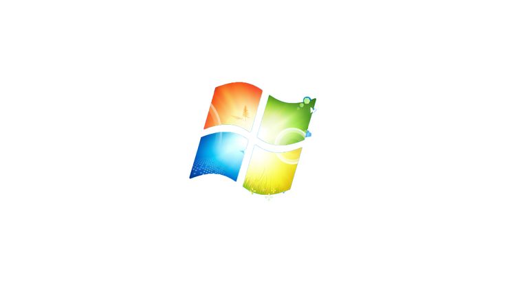 the windows logo is shown here in this image, it appears to be an abstract shape