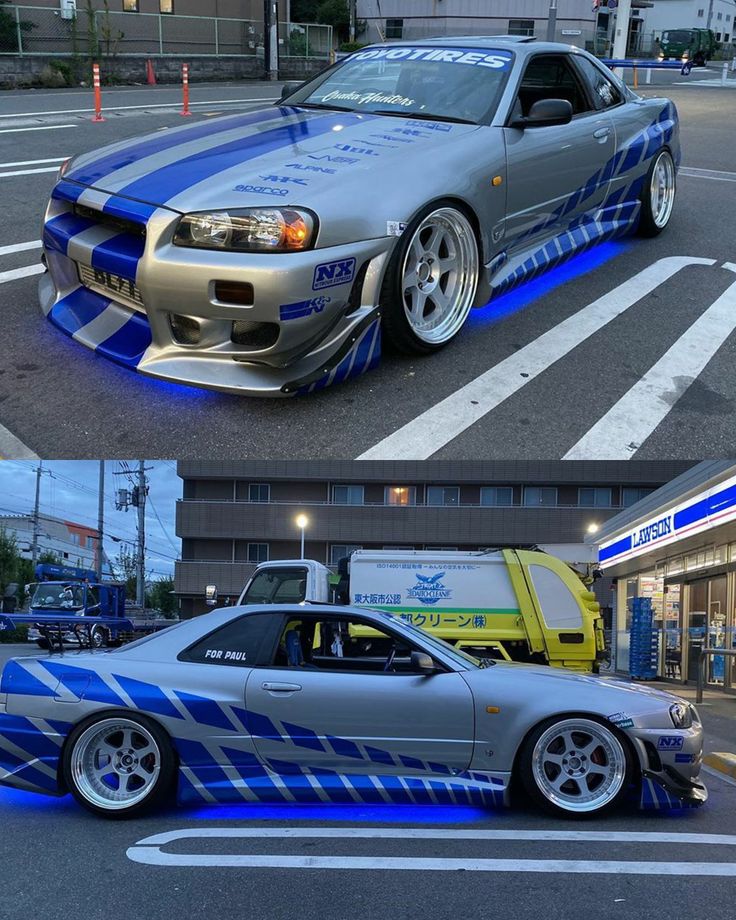 Nissan Skyline R34 GTR (2 Fast 2 Furious replica) | Nissan skyline ...