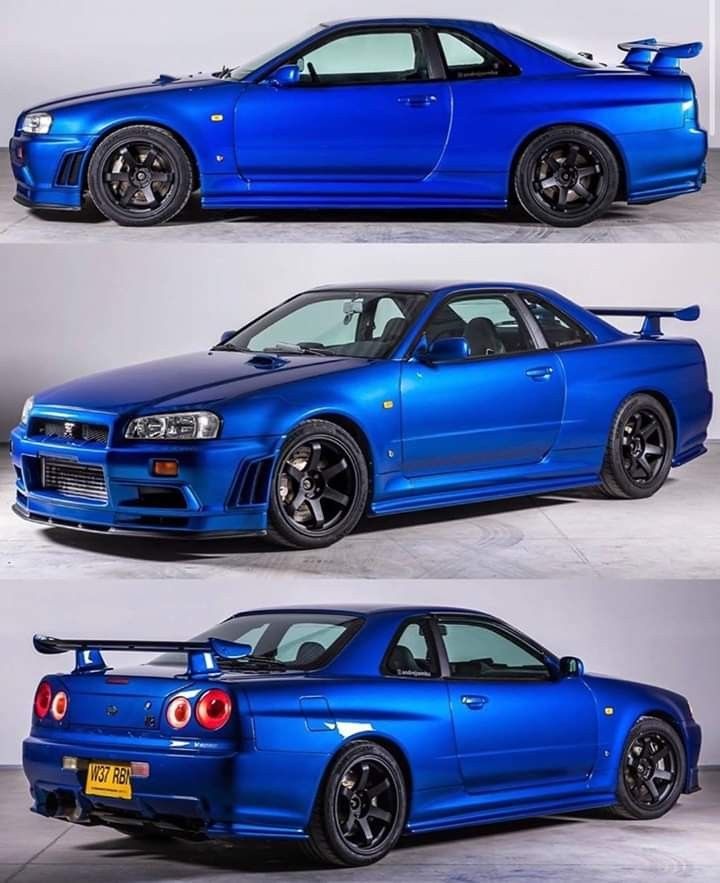 Pin by Halord King Goku on Nissan Skyline GTR R34 | Nissan sports cars ...