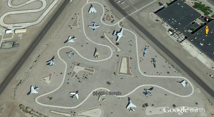 an aerial view of a skate park in the desert