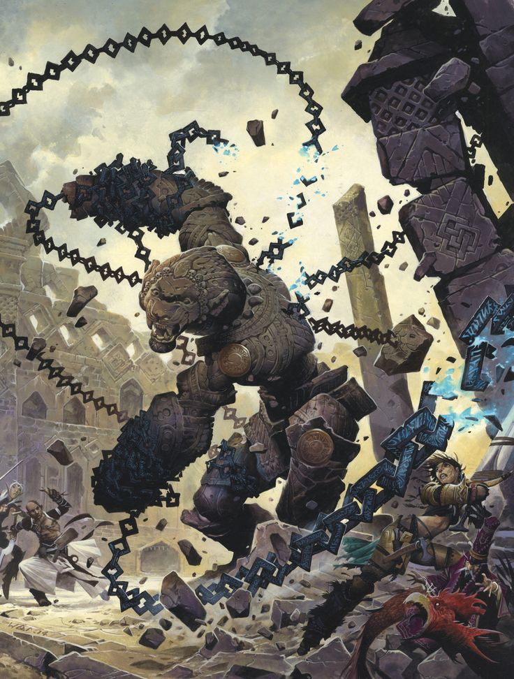 an image of a giant monster attacking another creature in the middle of a battle with other monsters