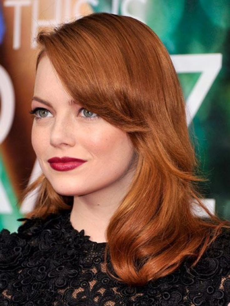 emma stone Emma Stone Hair, Holiday Party Hair, Best Lipstick Color, Redhead Makeup, Wear Red Lipstick, Dark Red Hair, Beautiful Red Hair, Copper Hair Color, Alicia Vikander