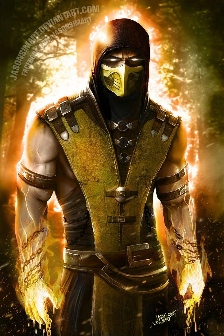 Pin by Valentina Raymundo on mortal konbat | Scorpion mortal kombat ...