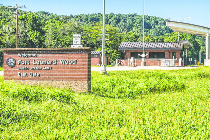 the entrance to fort leonard wood state park