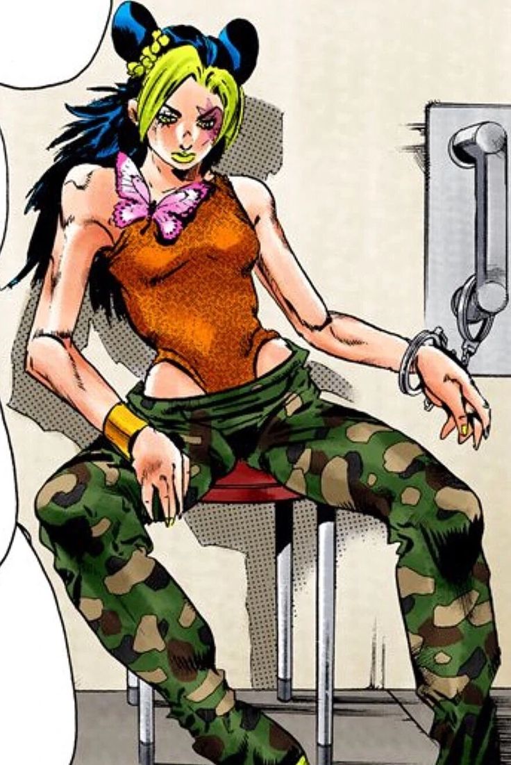 Jolyne Cujoh | JoJo's Bizarre Wiki | Fandom | Jojo fashion, Jojo ...