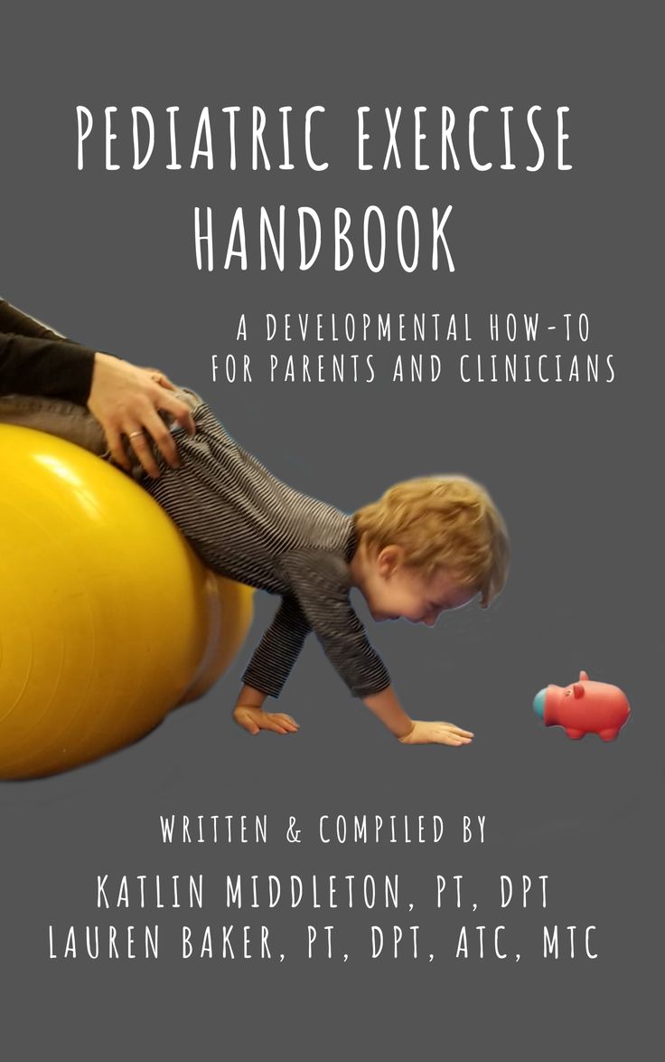 Pediatric Exercise Handbook created by two Pediatric Physical Therapists (Dr. Lauren Baker and Dr. Katlin Middleton) as a developmental how-to for parents & clinicians.     "A great resource for understanding gross motor milestones and learning functional, easy, and adaptable play-based activities for kiddos!" Therapy For Kids, Pediatric Physical Therapy Activities, School Based Therapy, Occupational Therapy Kids, Pediatric Physical Therapy, Occupational Therapy Activities, Pediatric Occupational Therapy, Physical Therapy Exercises, Pediatric Therapy