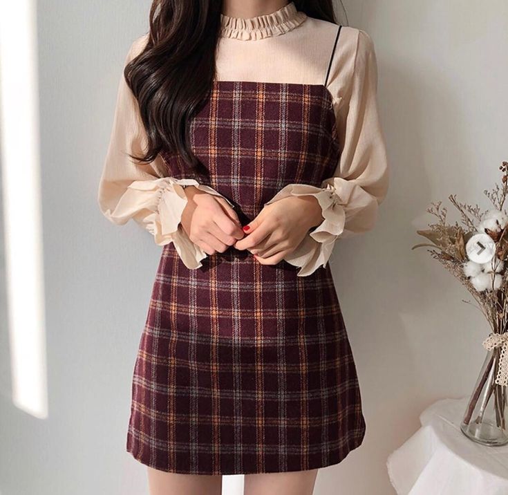 Outfit Ideas Korean, Fashion Outfits Korean, Outfit Korean Style, Clothes Korean Style, Korean Girl Fashion, Korean Fashion Trends, Ulzzang Fashion, 가을 패션, Mode Vintage