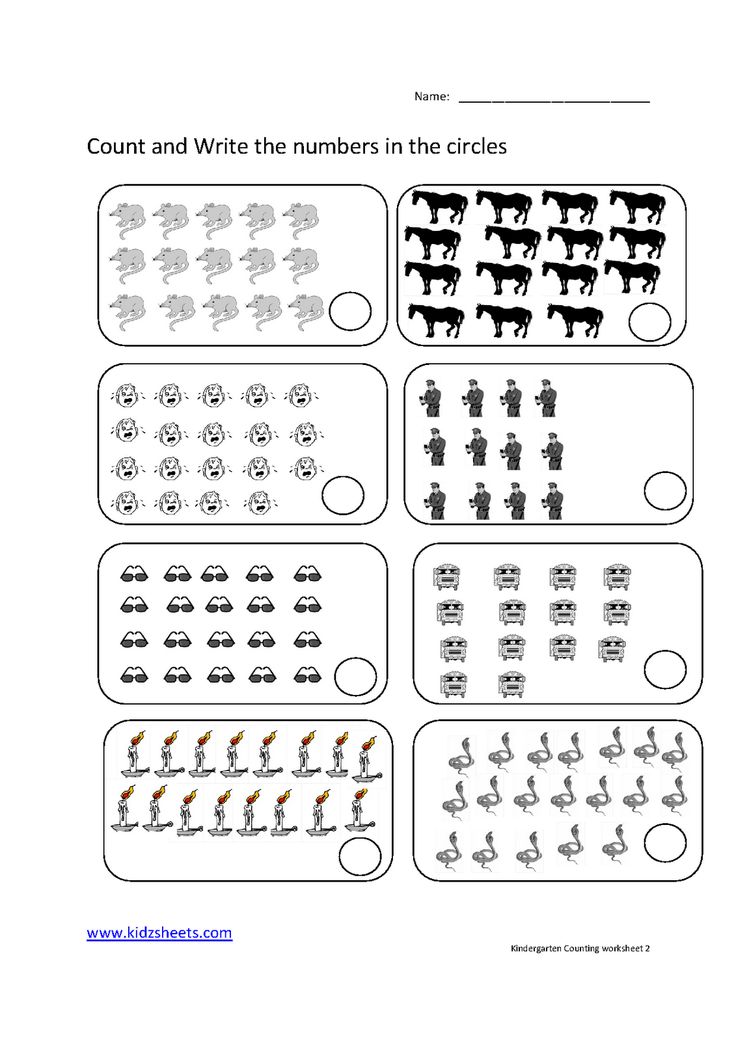 the worksheet for counting numbers to 10 with pictures of cows and cars on them