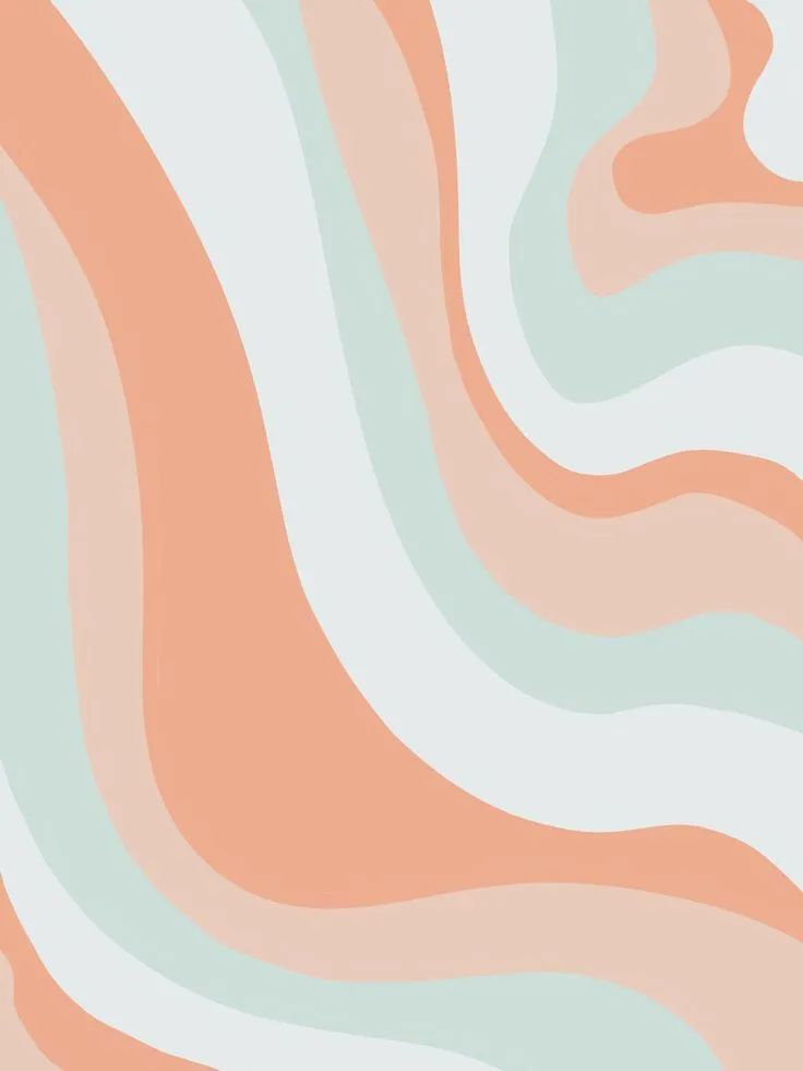 an abstract background with wavy lines in pastel colors