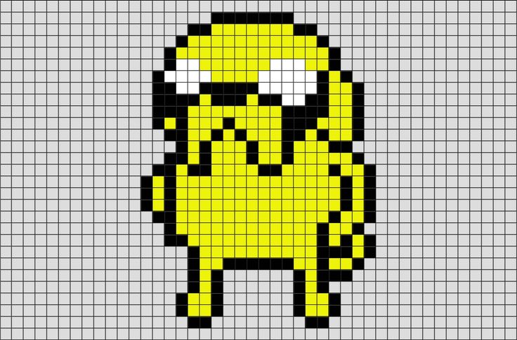 an image of the simpsons character made out of pixels