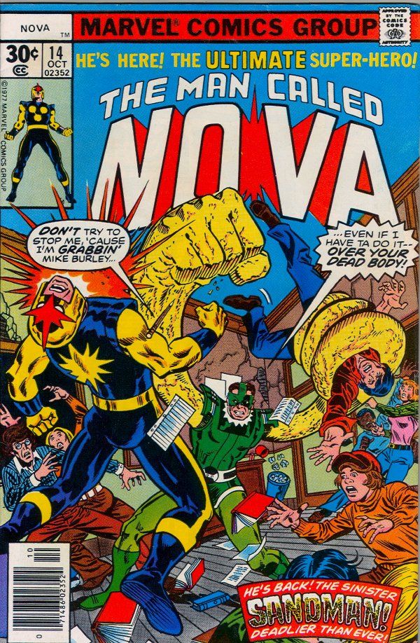 a comic book cover for the man called mova