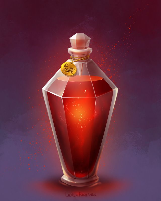 an illustration of a red bottle with a gold medal on it's top and bottom