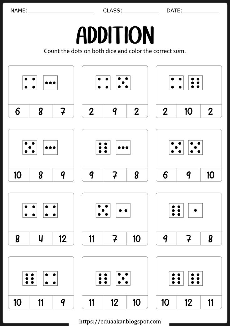 Free Addition Worksheets for Kids: Engaging and Fun Learning Resources ...