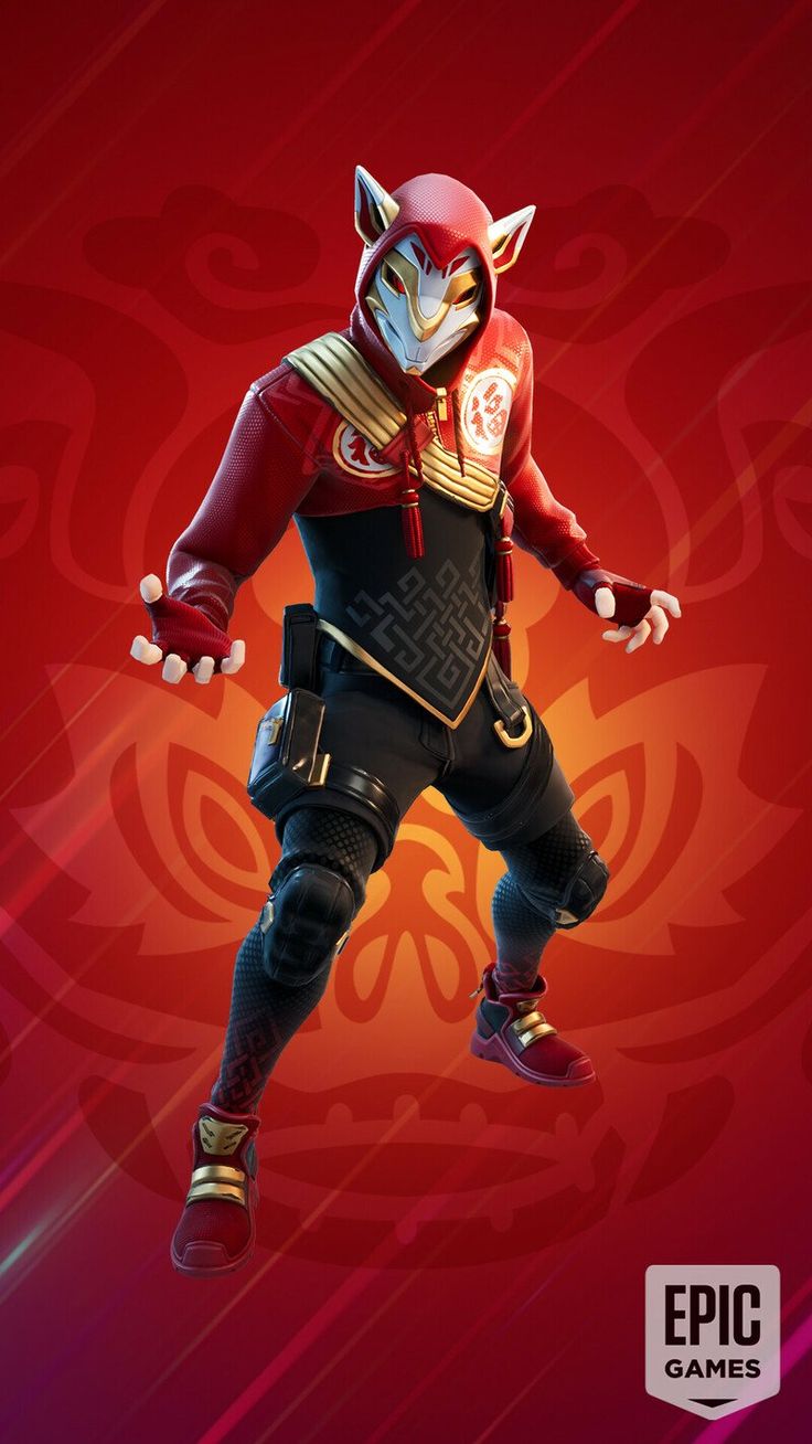 an image of a character in fortnix on a red background with the text fortnix