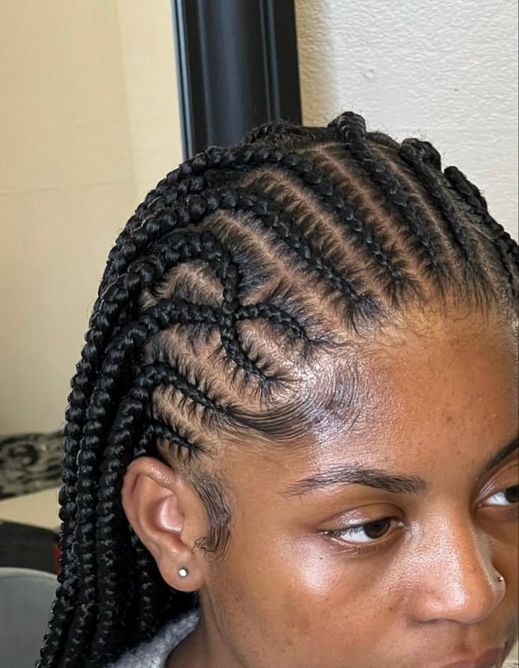 Pin by Sabiné Moore on Hair in 2023 | Braided cornrow hairstyles ...