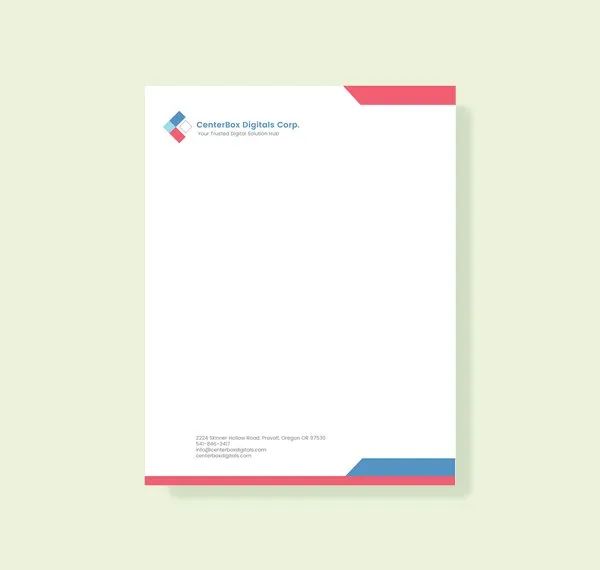 Free Letterhead Templates in Word 2007