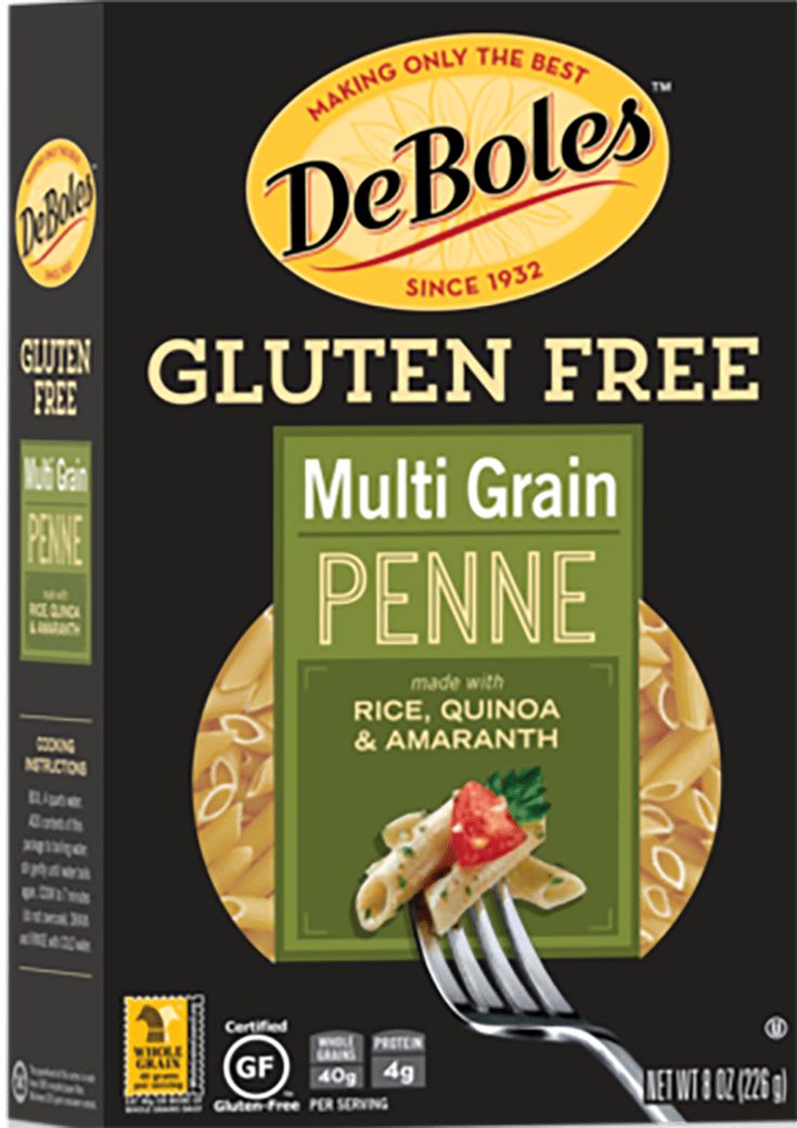 del boles gluten free multi grain penne