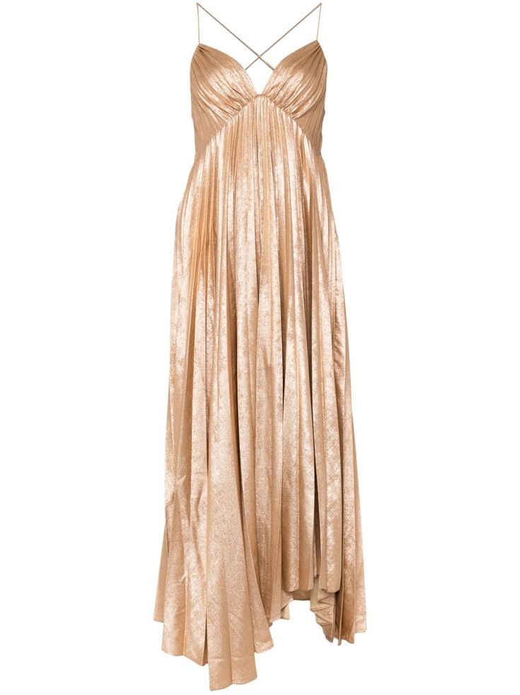 Find ACLER Rothbury Midi-dress on Editorialist. caramel brown metallic effect sweetheart neck strapless rear criss-cross straps concealed rear fastening full lining fully pleated asymmetric hem calf-length Bohemian Wedding Guest, Wedding Guest Looks, Yoko London, City Dress, Summer Beach Wear, Ballet Flat Shoes, Modern Bride, Ski Wear, Lady Dior