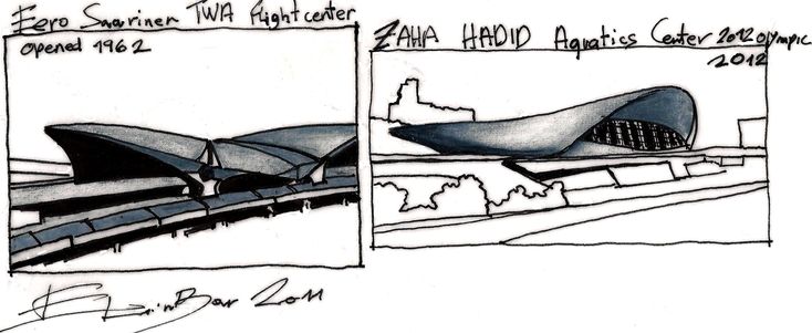 eliinbar's Sketches 2011, Zaha Hadid's Inspiration Sources | Zaha hadid ...