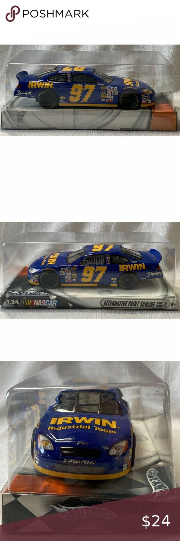 Hot Wheels NASCAR Kurt Busch #97 Alternate Paint Scheme Irwin Racing 2004 1:24 D No Results Found, Kurt Busch, Paint Schemes, Nascar, Made In China, Wheel, Paint, Best Deals, Closet