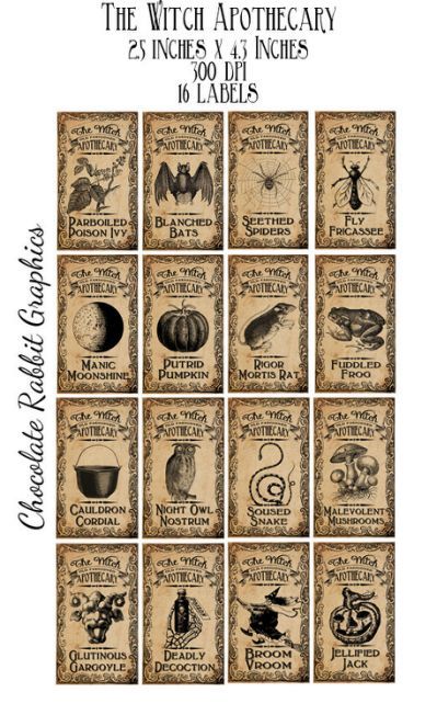 the witch's alphabet is shown in this printable pattern, which includes pumpkins and