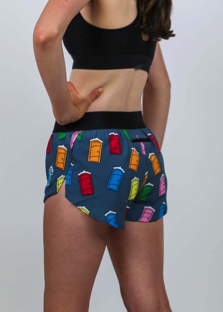 Do you have ChicknLegs? Your go to shorts for when you've gotta go. These porta potty shorts are the perfect addition to any run! The ChicknLegs 1.5" split running shorts are known for their lightweight fabric, ultra soft liners, comfortable waistbands, and funny printed designs. Features: ✔ Soft elastic waistband provides a smooth fit that stays in place ✔ Rear zipper pocket to stash the essentials✔ Black mesh liner offers full coverage and breathability✔ Machine washable ✔ 1.5" Inseam and 2.5" Stretch Shorts For Summer Marathon, Stretch Shorts For Marathon, Moisture-wicking Bottoms For Summer Marathon, Casual Stretch Shorts For Marathon, Casual Short Bottoms For Marathon, Casual Moisture-wicking Shorts For Marathon, Short Bottoms With Built-in Shorts For Marathon, Summer Running Bottoms With Built-in Shorts, Casual Athletic Shorts For Summer Marathons