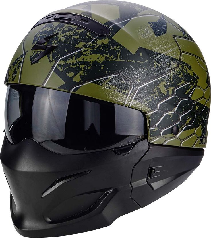 the helmet is designed to look like it has an image of a bird on it