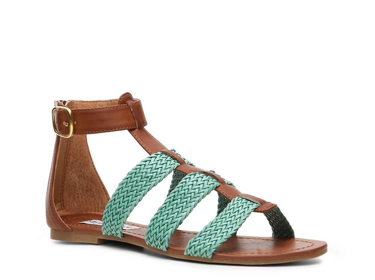 Steve Madden Palet Gladiator Sandal All Women's Sandals Sandal Shop - DSW Closet Essentials, Shoe Fits, Womens Sandals Flat, Perfect Shoes, Be Free, Sneakers Boots, Gladiator Sandals, Things To Buy, Flat Sandals