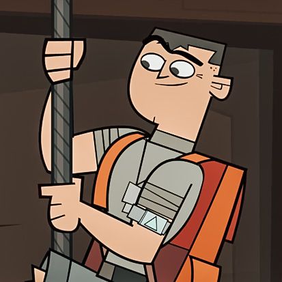 Total Drama Brick PNG