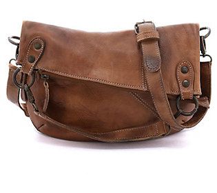 The rugged leather design and adjustable strap make this crossbody an absolute must-have. From BED STU. Mexican Soup, Rugged Leather, Bed Stu, Tahiti, Luxury Bedding, Leather Design, Fashion Handbags, Soup Recipes, Messenger Bag