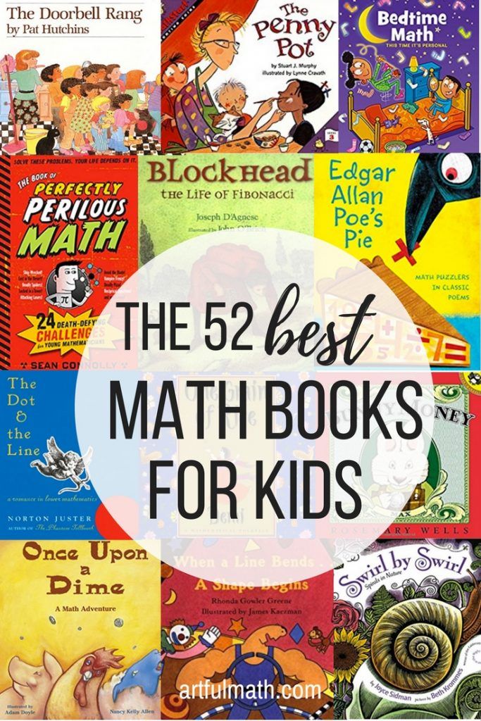 the 52 best math books for kids to read in their homeschool years and beyond