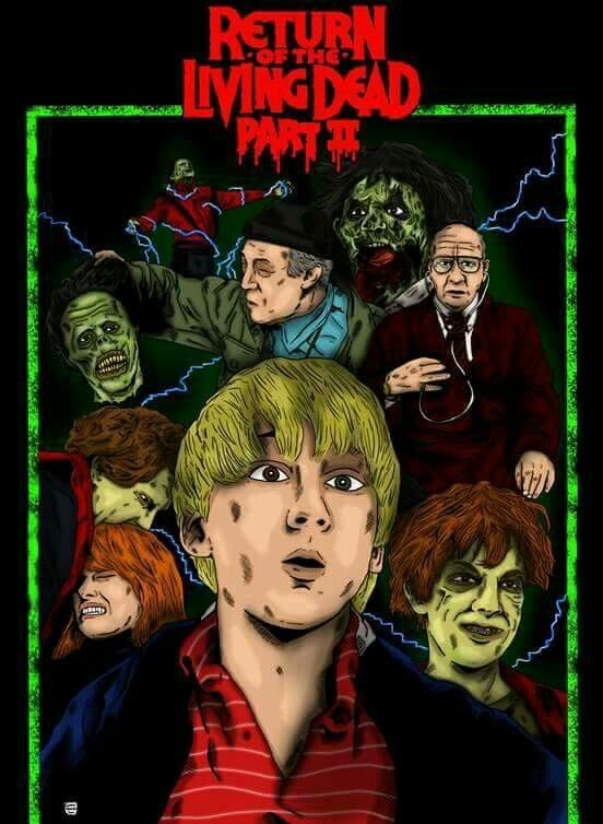 the return of the living dead poster