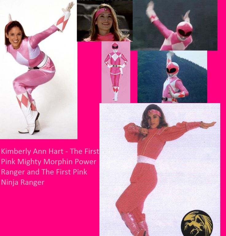 pink mighty morphiin power ranger and the first pink ninja ranger