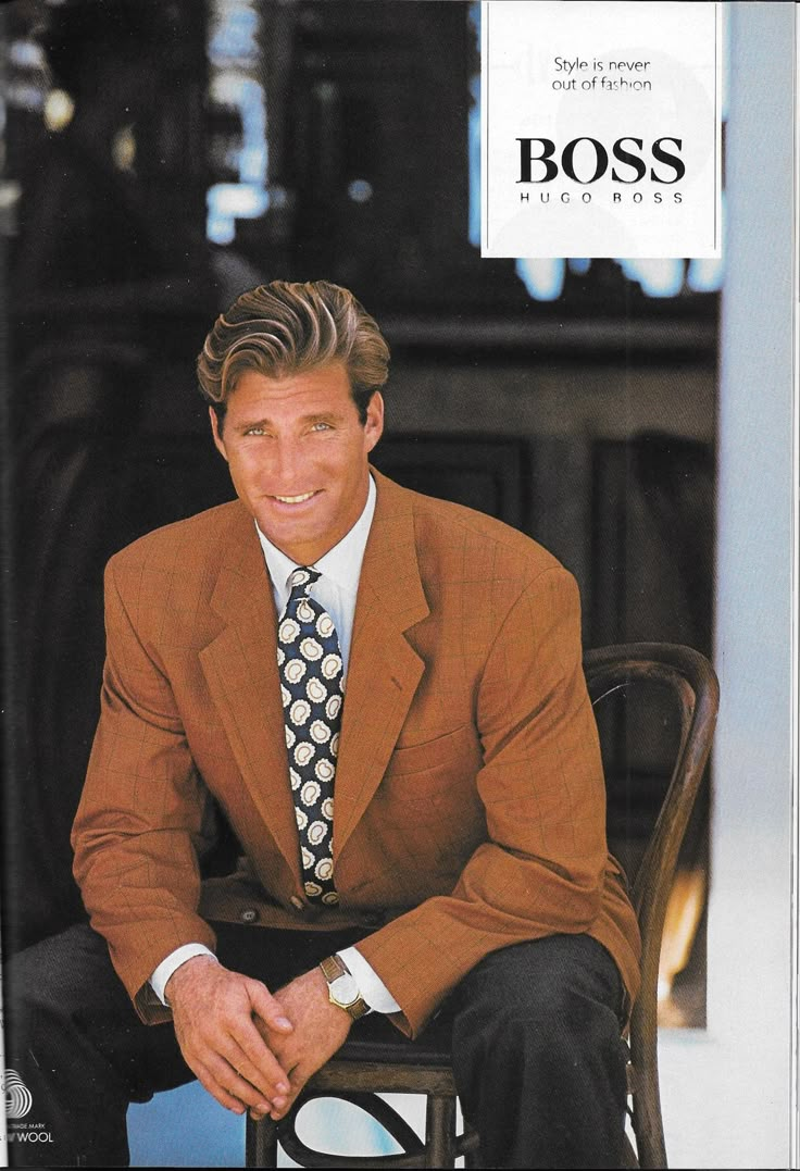 GQ April 1990 90s Business Fashion, 1980s Mens Fashion, 90s Men Fashion, 1990s Fashion Trends, Vintage Men Style, 1990s Men, 80s Fashion Men, Men 90s, Fashion 1990s